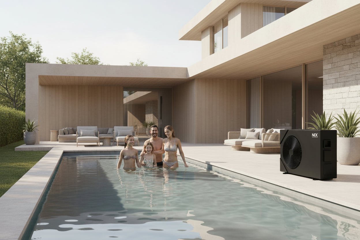 Bomba de calor de piscina Full Inverter Wifi Nix - BricoandPool