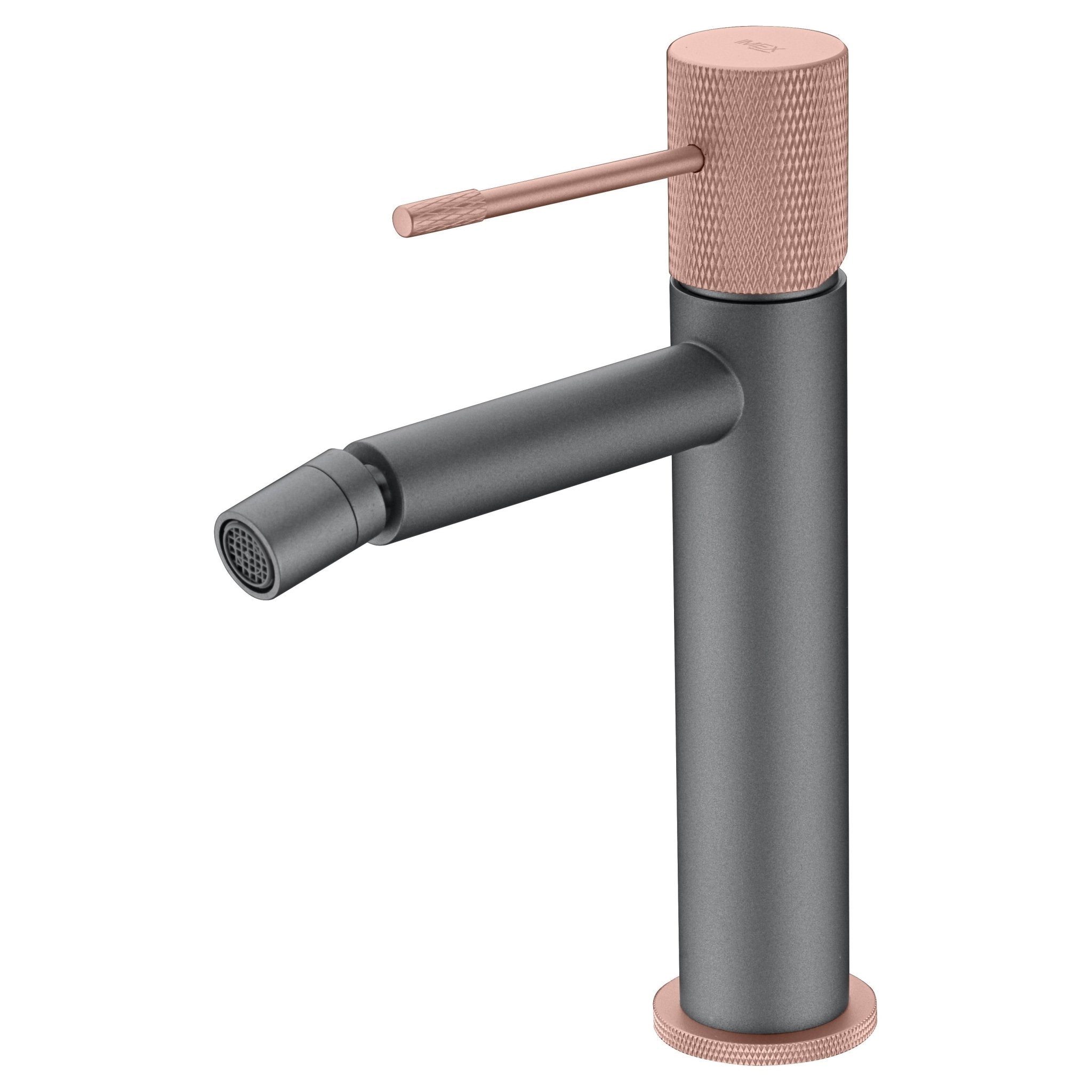 IMEX LINE Einhebelmischer Chrom – Für Waschbecken, Mit Keramikkartusche, Flexiblen Schläuchen