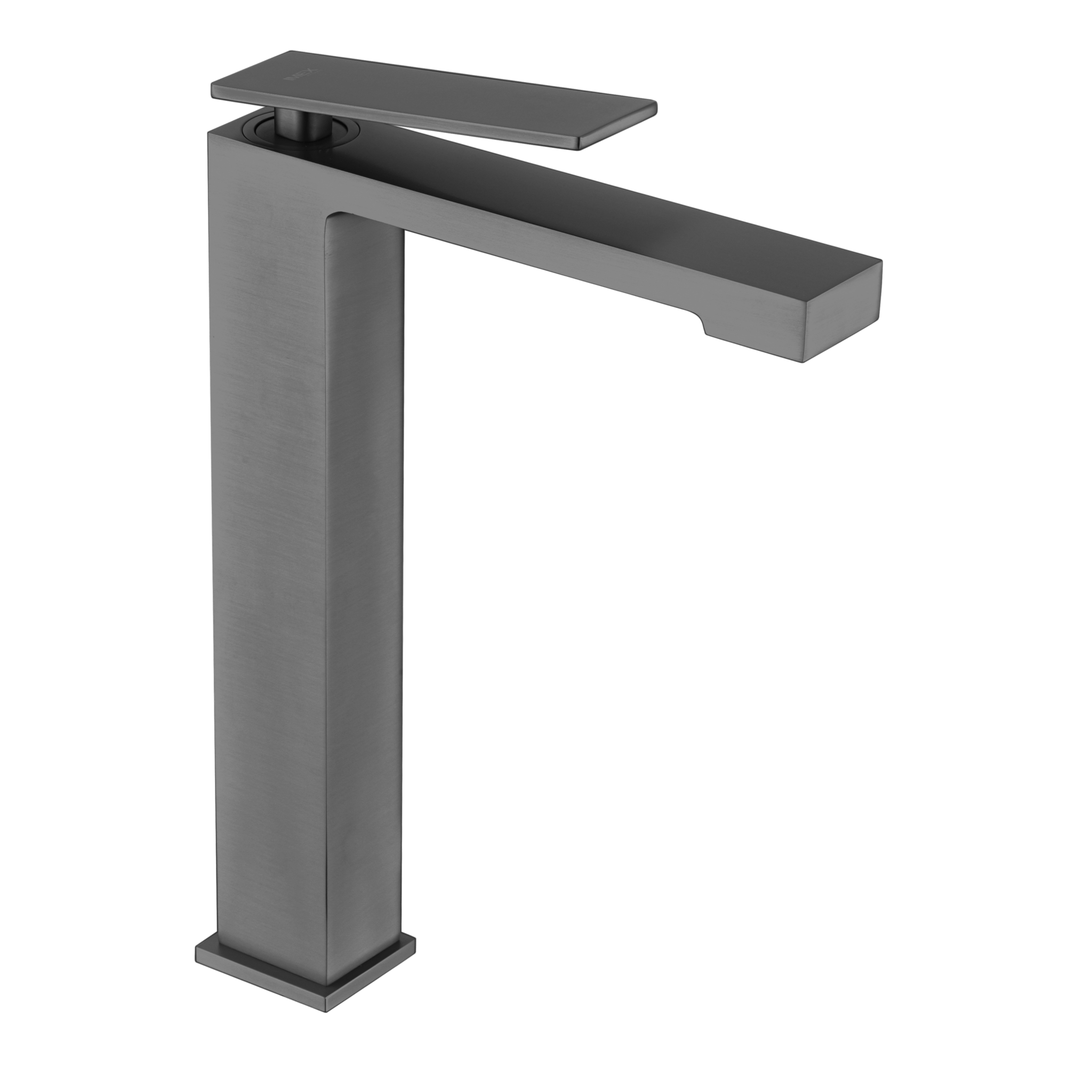 Imex Badewannenarmatur CORCEGA - Einhebelmischer In Black Gun Metal, 118 Cm Hoch, Mit Thermostatischer Kartusche