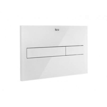 Roca - PL7 DUAL (ONE) - Dual flush drive plate with In-Wall Systems glass finishes