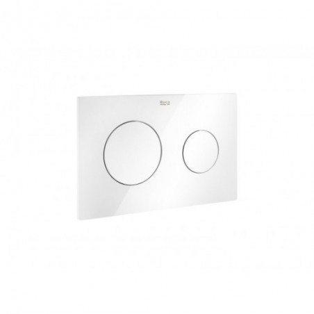 Roca - PL10 DUAL (ONE) - Drive plate with dual flush In-Wall Systems