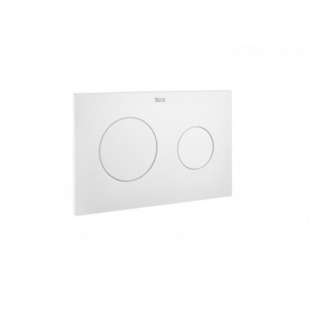 Roca - PL10 DUAL (ONE) - Dual flush drive plate with matte finish In-Wall Systems