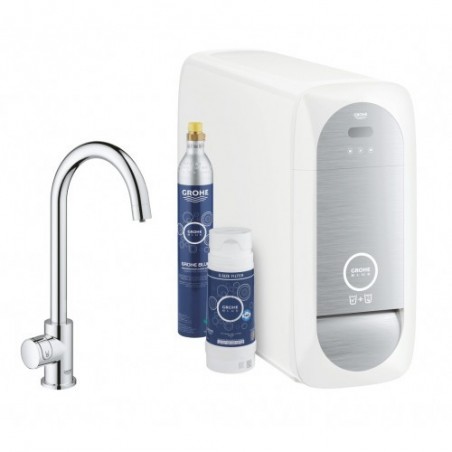 Grohe - GROHE Blue Home Starter kit caño en C