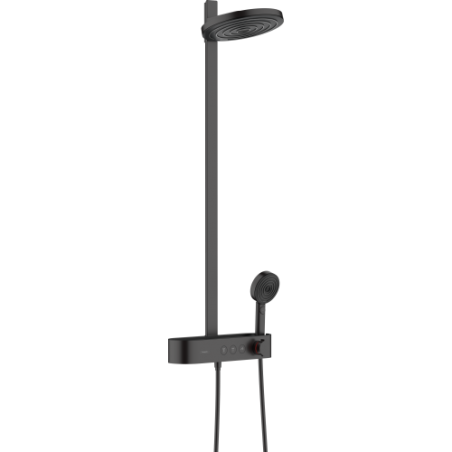 Hansgrohe - Pulsify S Showerpipe 260 2jet EcoSmart 9 l/ min con ShowerTablet Select 400 negro mate