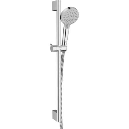 Hansgrohe - Vernis Blend Set de ducha 100 Vario EcoSmart con barra de ducha Crometta 65 cm cromo