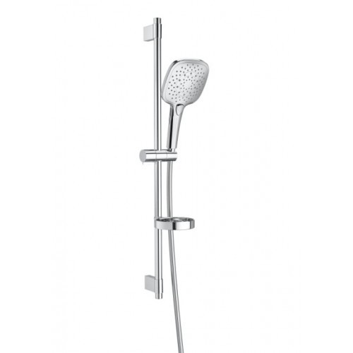 Grifo bañera-ducha termostático con inversor y un acabado en color cromo  T-500 Roca