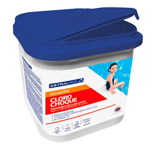 Astralpool - Cloro choque tabletas 5 kg