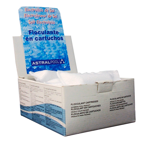 Astralpool - Floculante en cartuchos (electrólisis de sal)