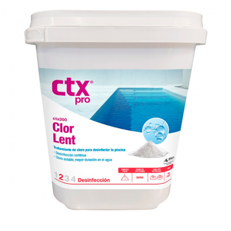 CTX - Cloro lento ClorLent CTX-300 Polvere 25 kg