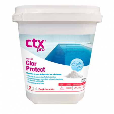 CTX - ClorProtect stabilisateur de chlore CTX-400 poudre 4,5 kg