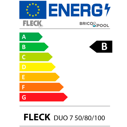 Fleck - Termo eléctrico DUO 7 50 litros