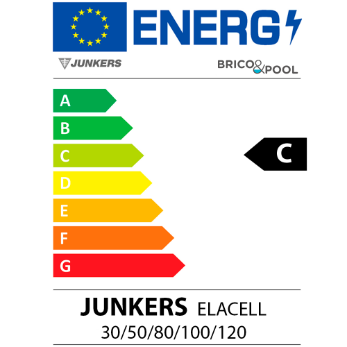 Junkers - Termo eléctrico Elacell 30 Litros vertical