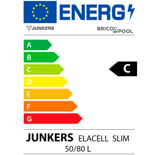 Junkers - Termo eléctrico Elacell Slim 80 Litros
