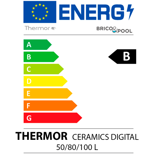 Thermor - Termo eléctrico Ceramics 100 litros digital 251088