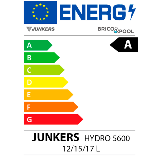 Junkers - Calentador Gas Butano Estanco 12 L Hydronext 5600
