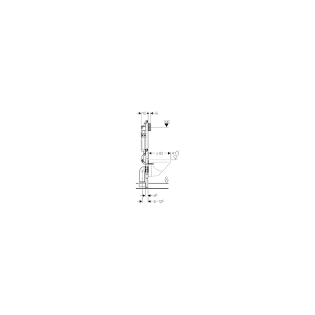 Geberit - Duofix con cisterna Sigma de 12 cm 111.374.00.5
