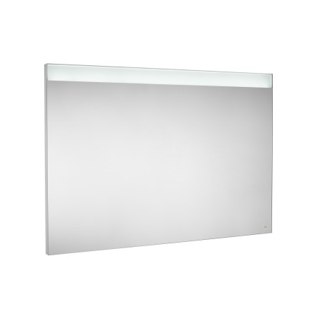 Roca - Espejo con iluminación LED superior e inferior y placa antivaho Confort Prisma 130x3,5x80cm