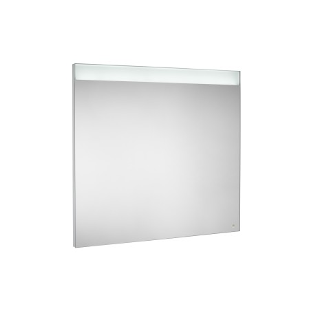 Roca - Specchio Prisma Basic con illuminazione LED superiore 90x3,5x80cm