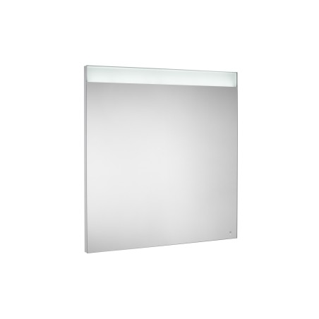 Roca - Espejo Prisma Comfort con iluminación LED superior e inferior y placa antivaho 80x3,5x80cm