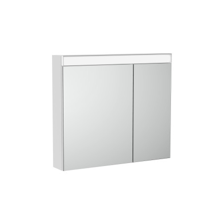 Roca - Armadio-specchio Eidos con illuminazione integrata 80x14,6x70cm