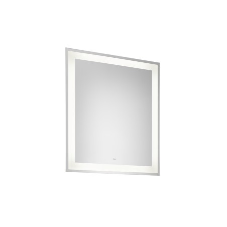 Roca - Specchio Iridia con illuminazione LED perimetrale e piastra antiappannamento 60x3,7x70cm