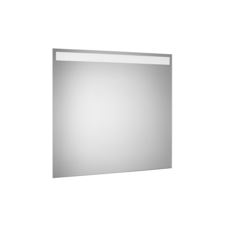 Roca - Espejo Eidos con luz superior 80x2,2x80cm