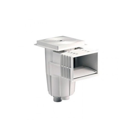 AstralPool - Piscina in cemento a skimmer 15l con copertura quadrata standard Bianco 00250