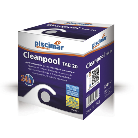 Piscimar - Cleanpool Tab 20 PM-663 12 unid 20 gr