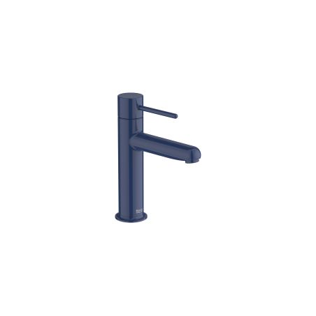 Roca - Miscelatore monocomando per lavabo con corpo liscio Blu Cobalto, Nu A5A323FP00