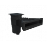 Astralpool - Skimmer 17,5l norme piscine béton bouche standard couverture carrée