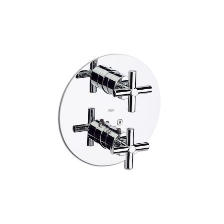 Roca - Mezclador termostático empotrable para baño o ducha Loft A5A0743C00