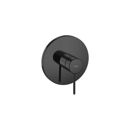 Roca - Mezclador empotrable para baño o ducha con maneta Pin Negro Titanio Nu A5A2B3FCN0. A completar con RocaBox A525869403
