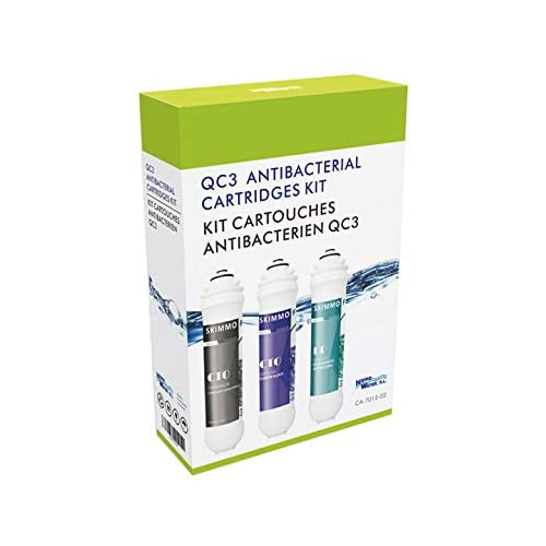 HIDROWATER - Kit cartucho QC3 antibacterias