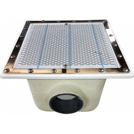 Astralpool - Sump 515x515mm for polyester and fiber pools (outlet 125mm)
