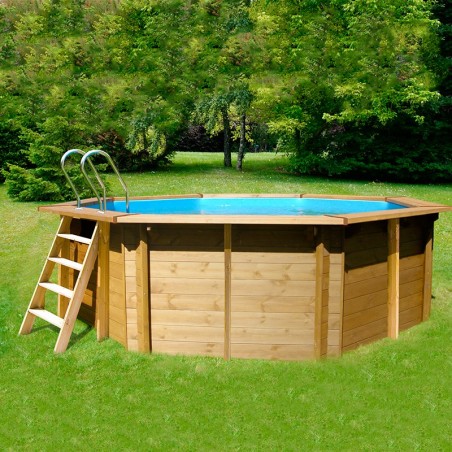 Gre - Sunbay Vasto piscine en bois 428x136
