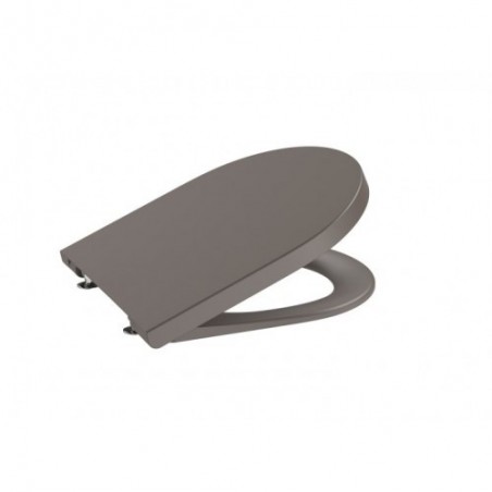 Roca - ROUND - Tapa y asiento de SUPRALIT ® para inodoro compacto con caída amortiguada Inspira A80152C66B