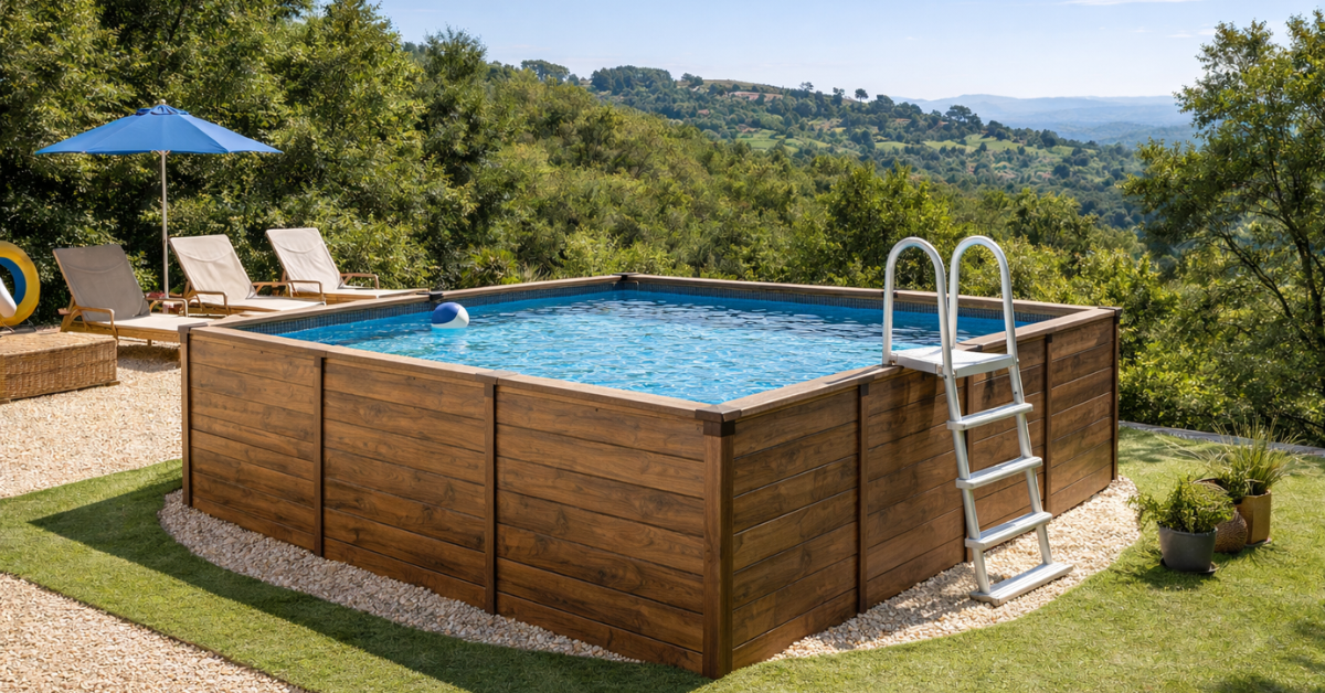 Mantenimiento de una piscina desmontable