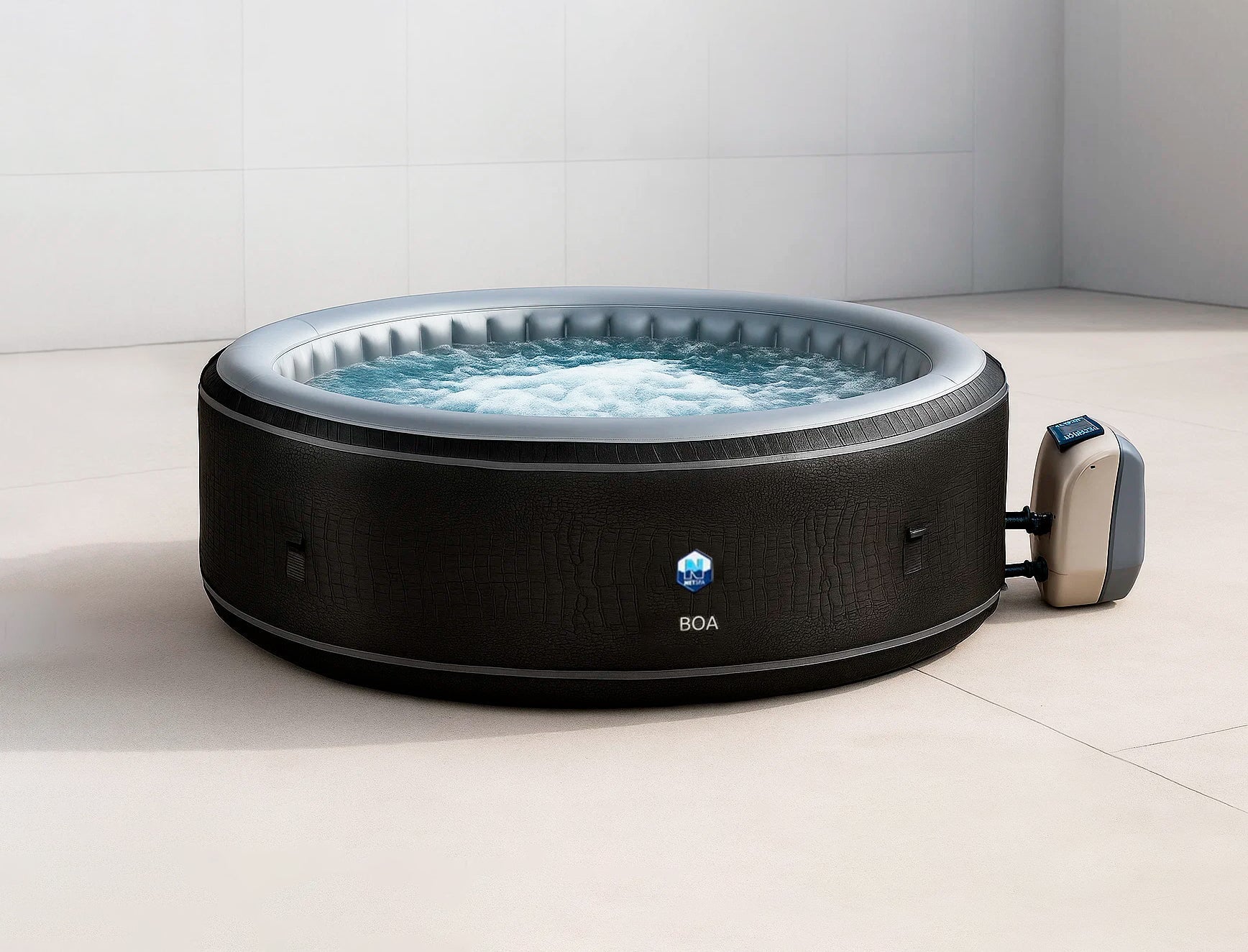 Jacuzzi hinchable | Spa portátil para jardín con hidromasaje – BricoandPool