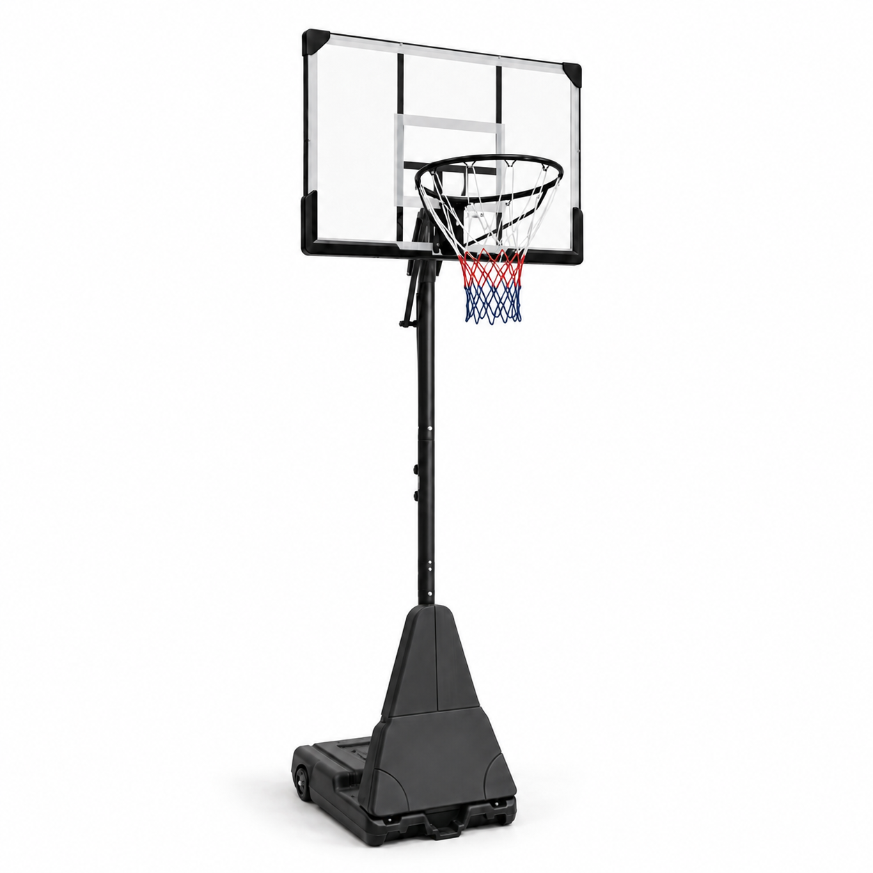 Canasta de Baloncesto Exterior Regulable 2,45-3,1 m con ruedas