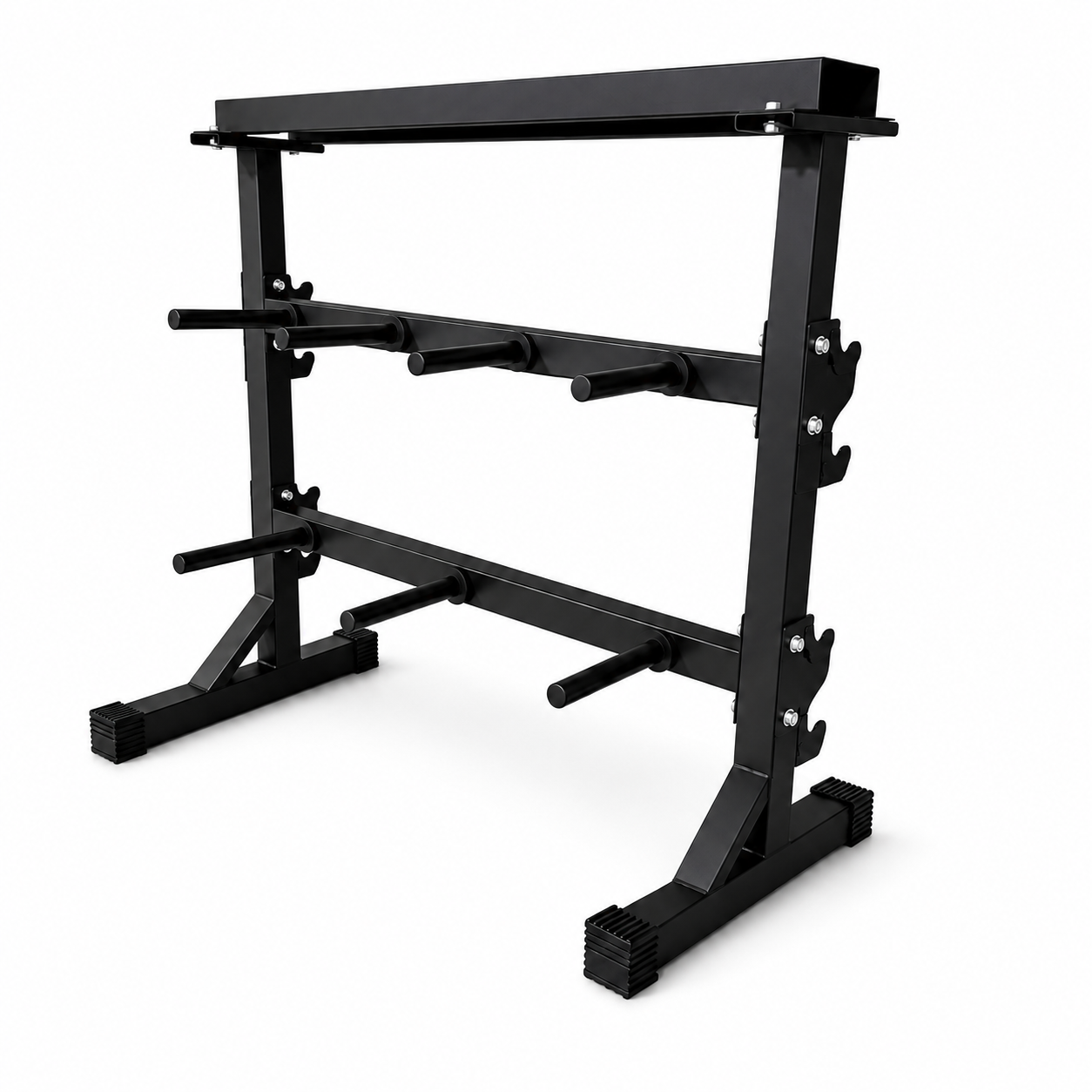 Soporte Para Mancuernas Y Barras Rack Para Gimnasio En Casa
