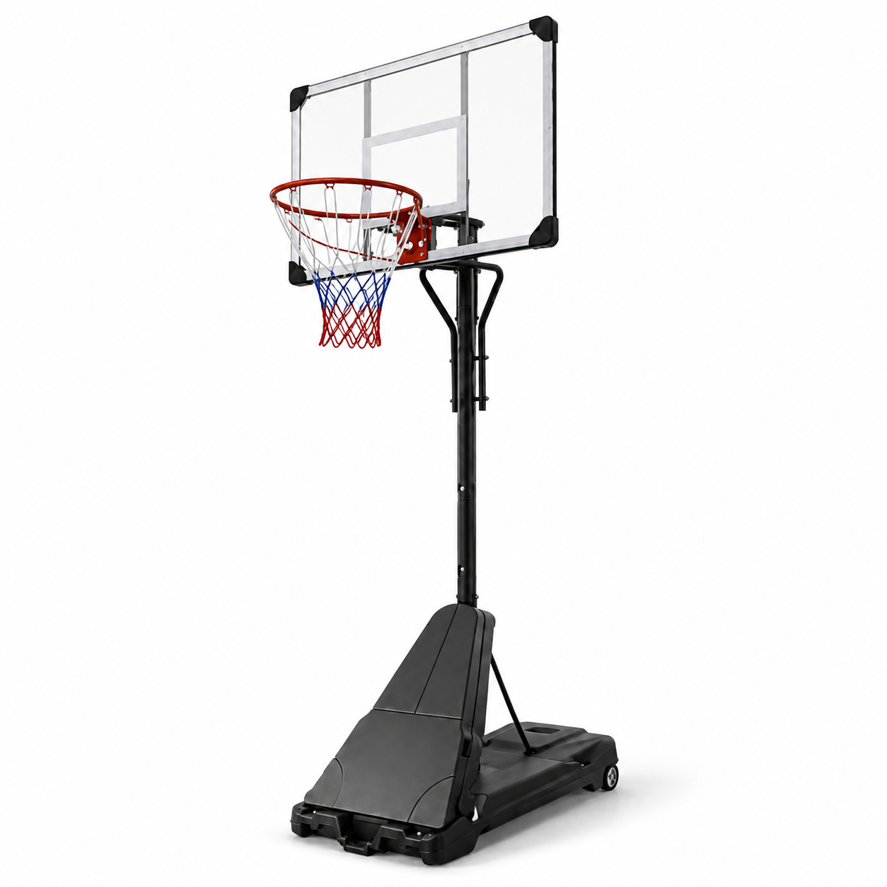 Canestro da Basket Portatile con Altezza Regolabile 2,45-3,05 m