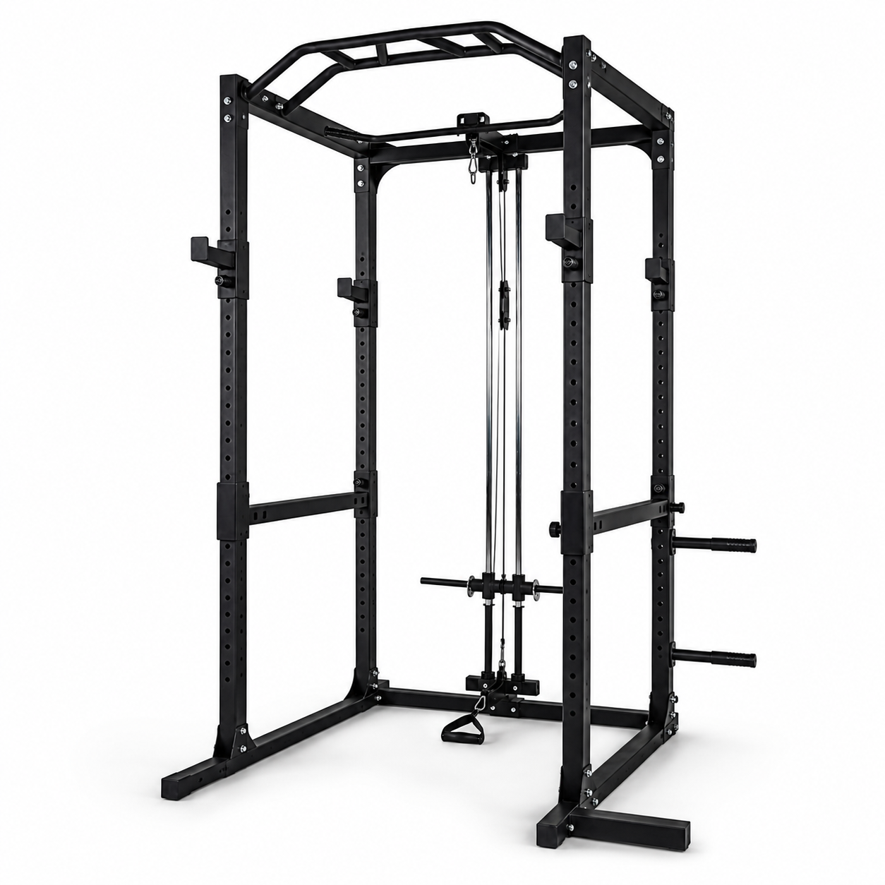 Cage de Force Multifonction Poulie Haute Basse Tractions Maison