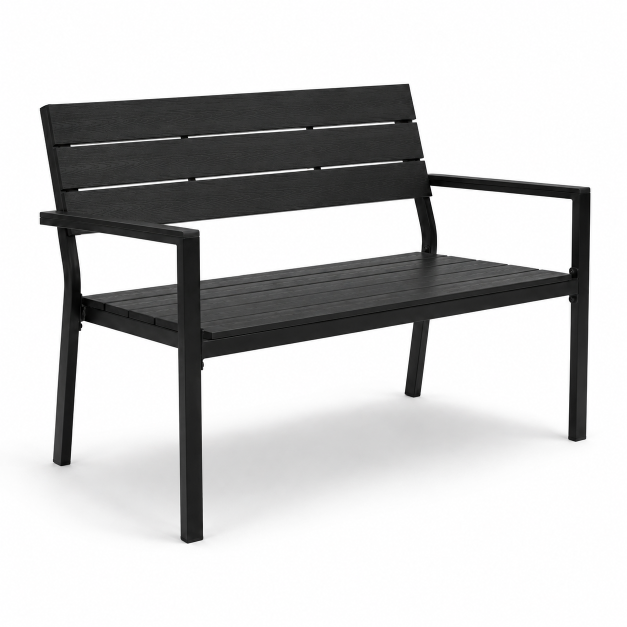 Tuinbank voor buiten voor 2 personen met ergonomische rugleuning