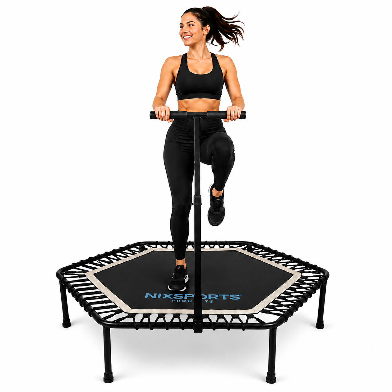 Cama Elástica de Fitness 3 en 1 Plegable