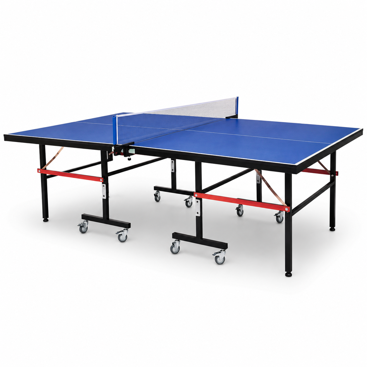 Mesa de Pingue-Pongue Dobrável Compacta com Rede Incluída