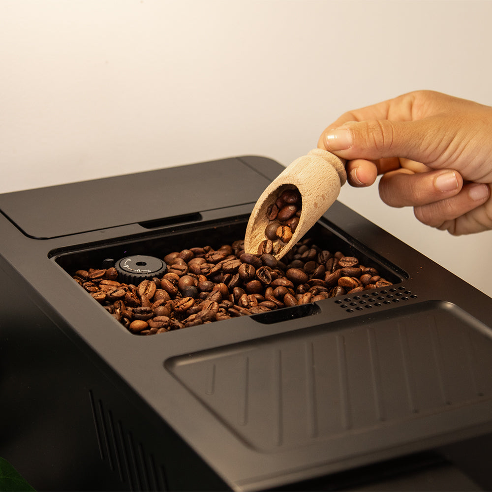 Cecotec Cremmaet Compactccino Black Rose Cafetera Automática de Grano con Molinillo Integrado y Menú Personalizable