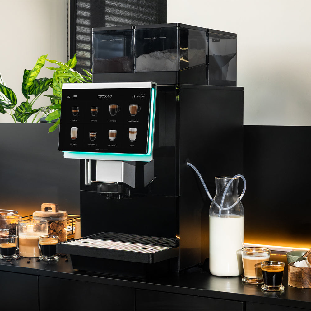 Cecotec Cremmaet Lounge Maquina de Café Superautomatico para Oficina con 35 Bebidas y Opcion DIY