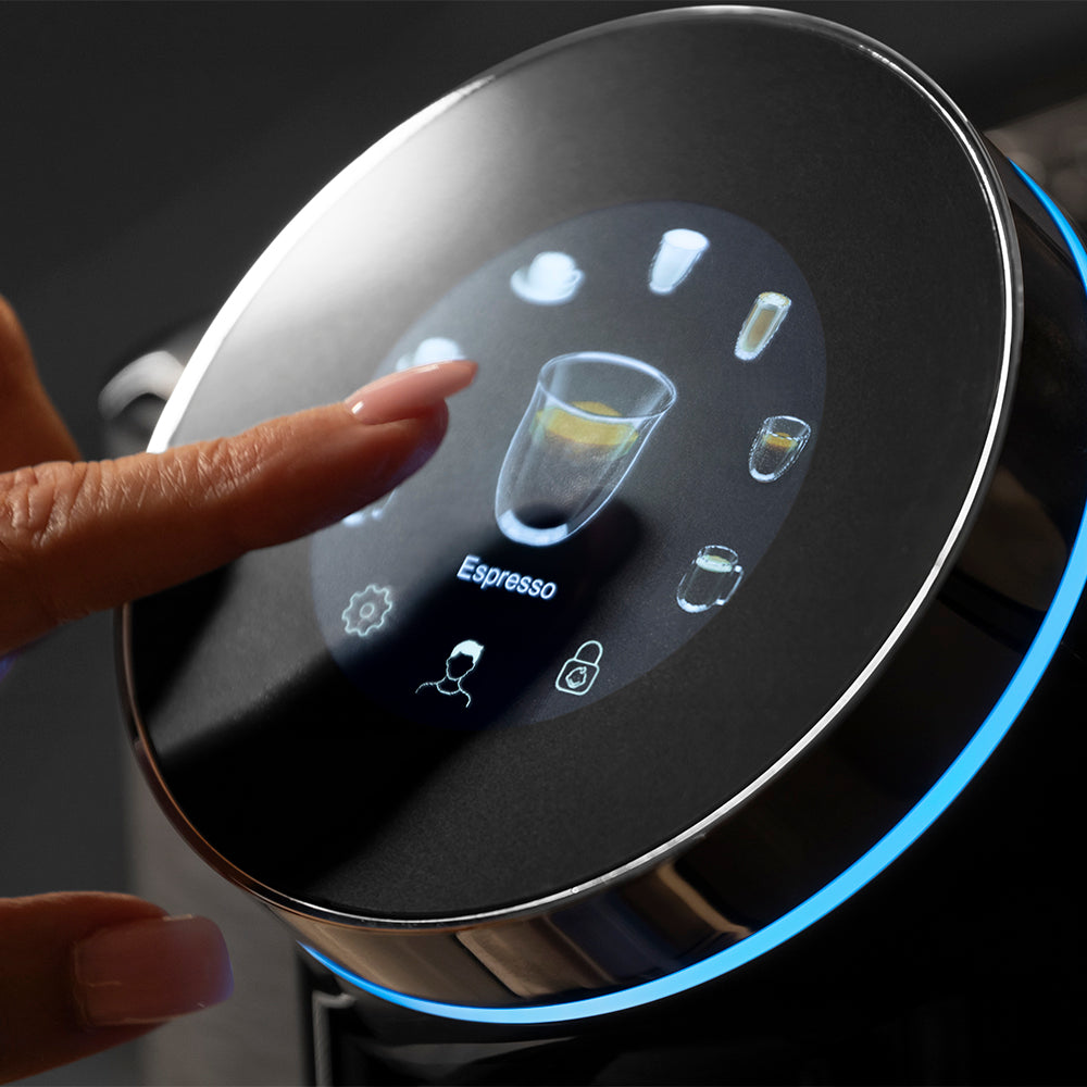 Cecotec Cremmaet Spin Cafetera Inteligente Con Recetario 7 Bebidas Pantalla Táctil 6 Perfiles