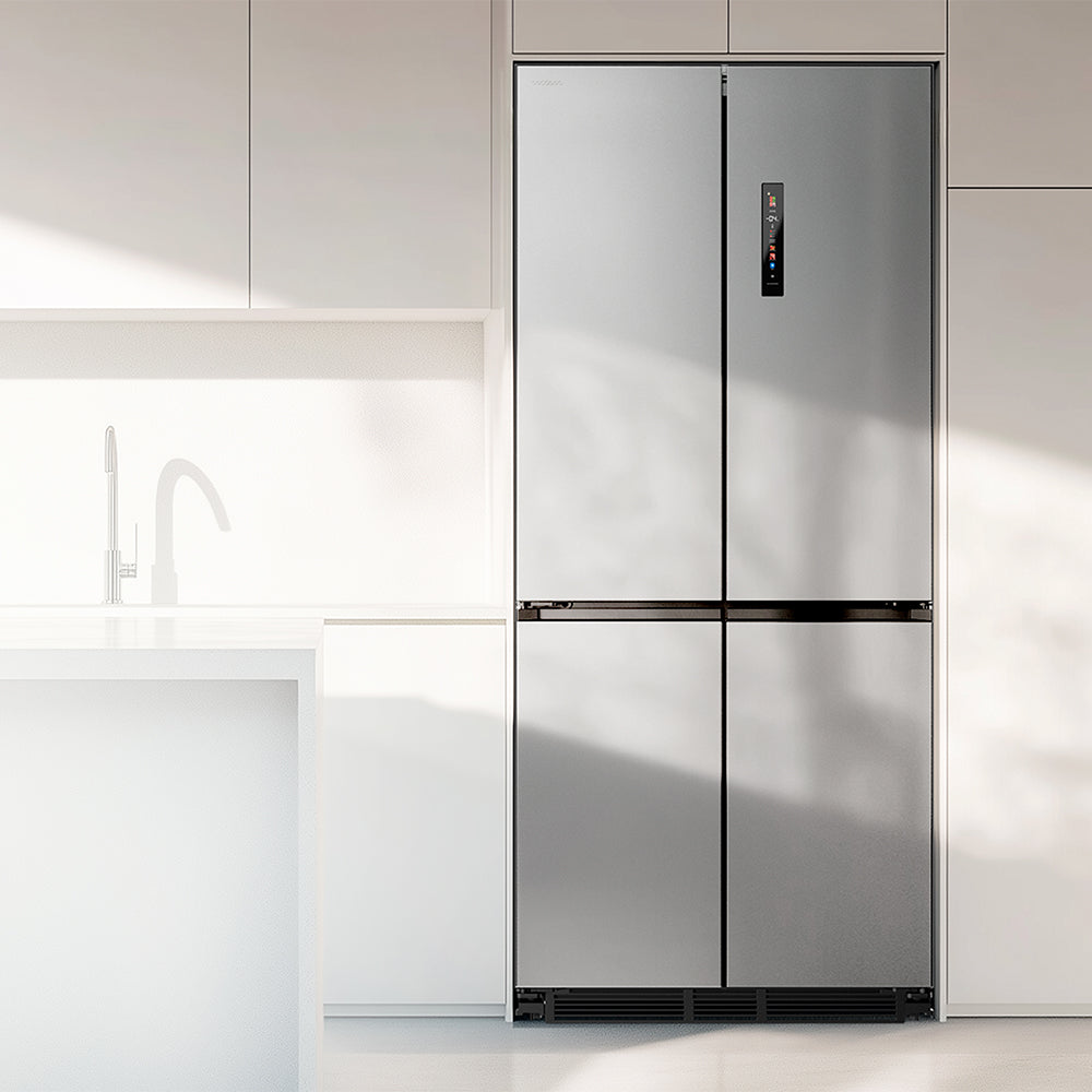 Cecotec Bolero CoolMarket 4D 466 L Inox E Refrigerador Multidoor Con Ventilación Inferior Frontal