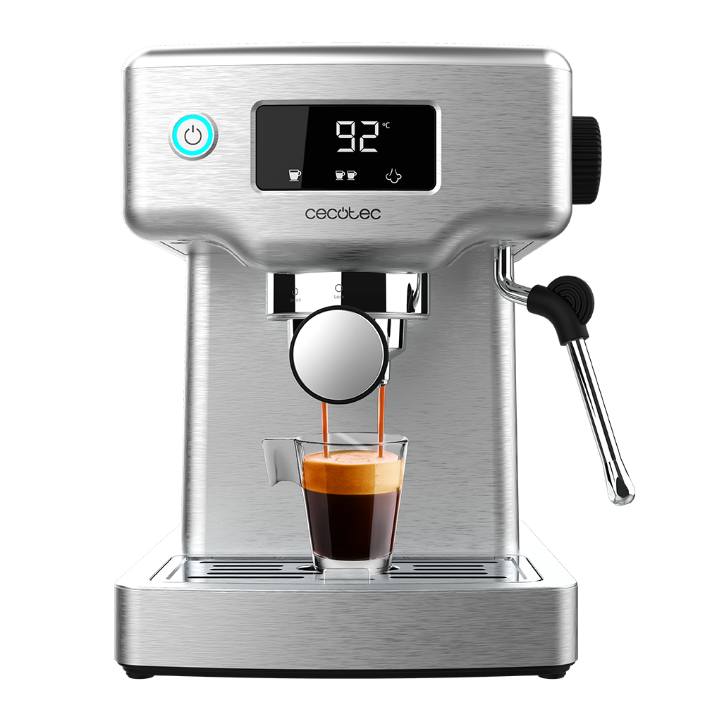 Cecotec Cafetera Espresso Power Espresso 20 Bar Barista Compact Thermoblock Alta Potencia